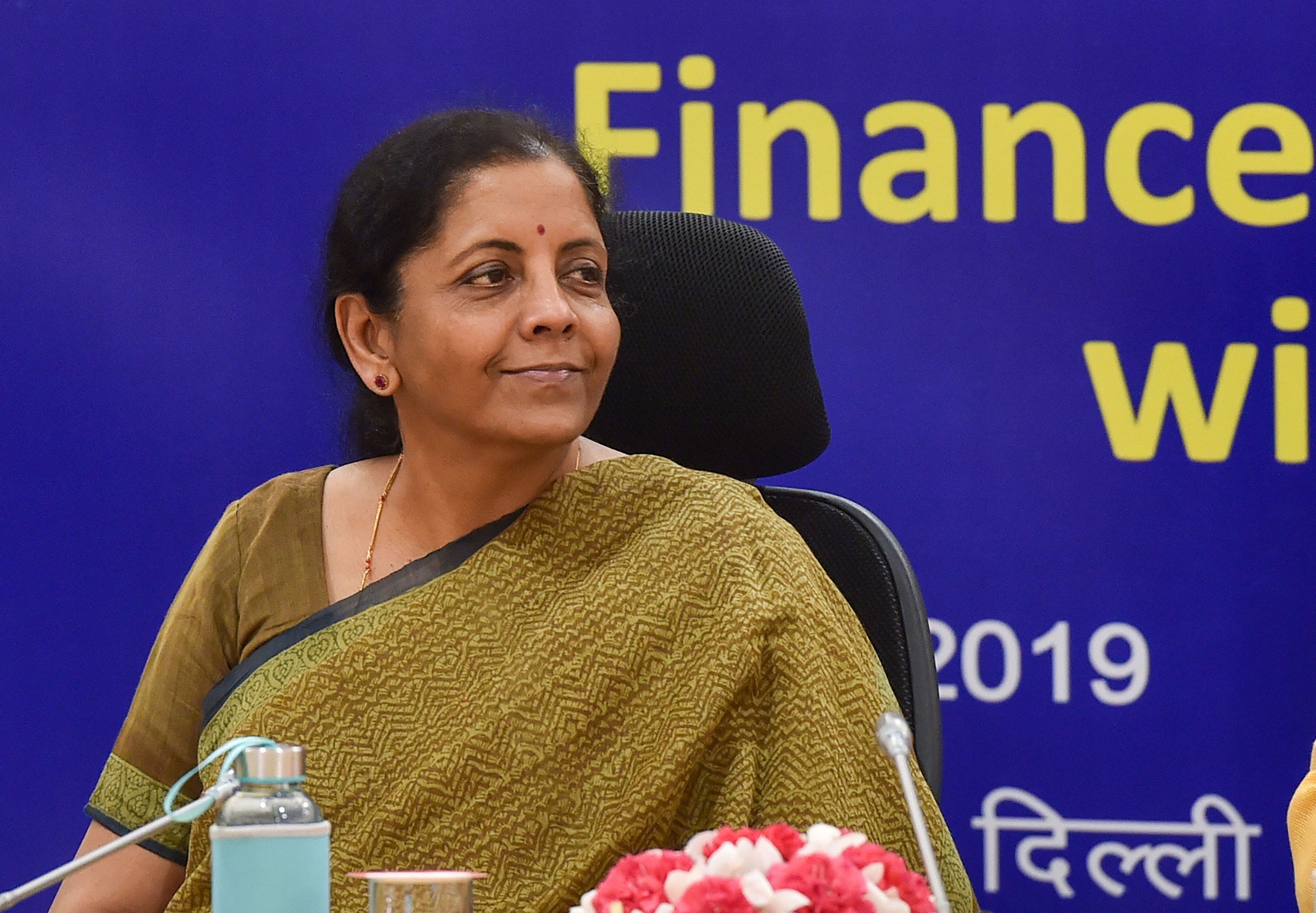 Finance Minister Nirmala Sitharaman. (PTI Photo)