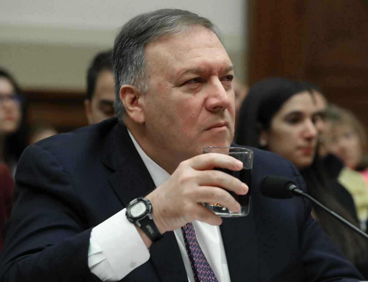 Secretary of State Mike Pompeo. (AFP photo)