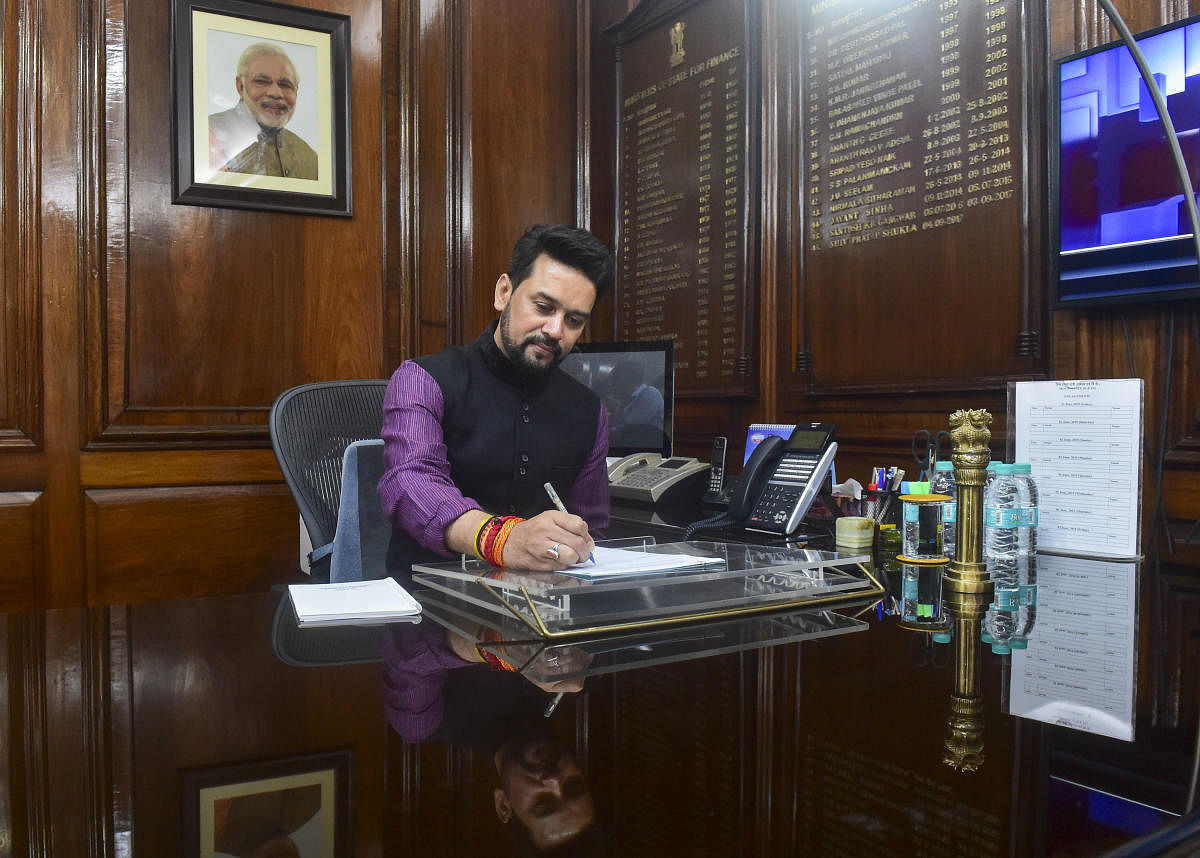 Thakur said the number of tax filers has doubled under the GST, and it shows that people's trust in the new tax regime has increased. (PTI File Photo)