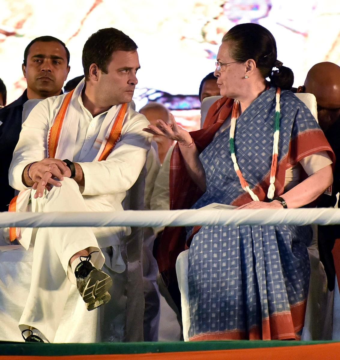 The Supreme Court on Tuesday allowed the Income Tax authorities to go ahead with a reassessment of tax paid by Congress leaders Rahul Gandhi and Sonia Gandhi for 2011-12. PTI file photo