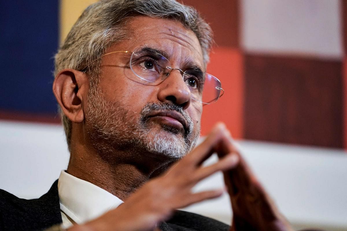 India's Minister of Foreign Affairs Subrahmanyam Jaishankar. (AFP Photo)