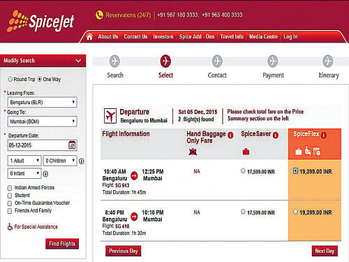 SpiceJet charges Rs 85,000 for 5-member family for one-way Mumbai flight