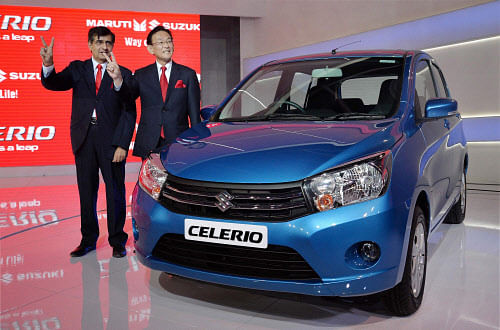 Country's largest carmaker Maruti Suzuki India today hiked prices of its vehicles across models by up to 12,000, joining others like Honda, Toyota Kirloskar, Tata Motors and Skoda in taking such a step from this month. File Photo