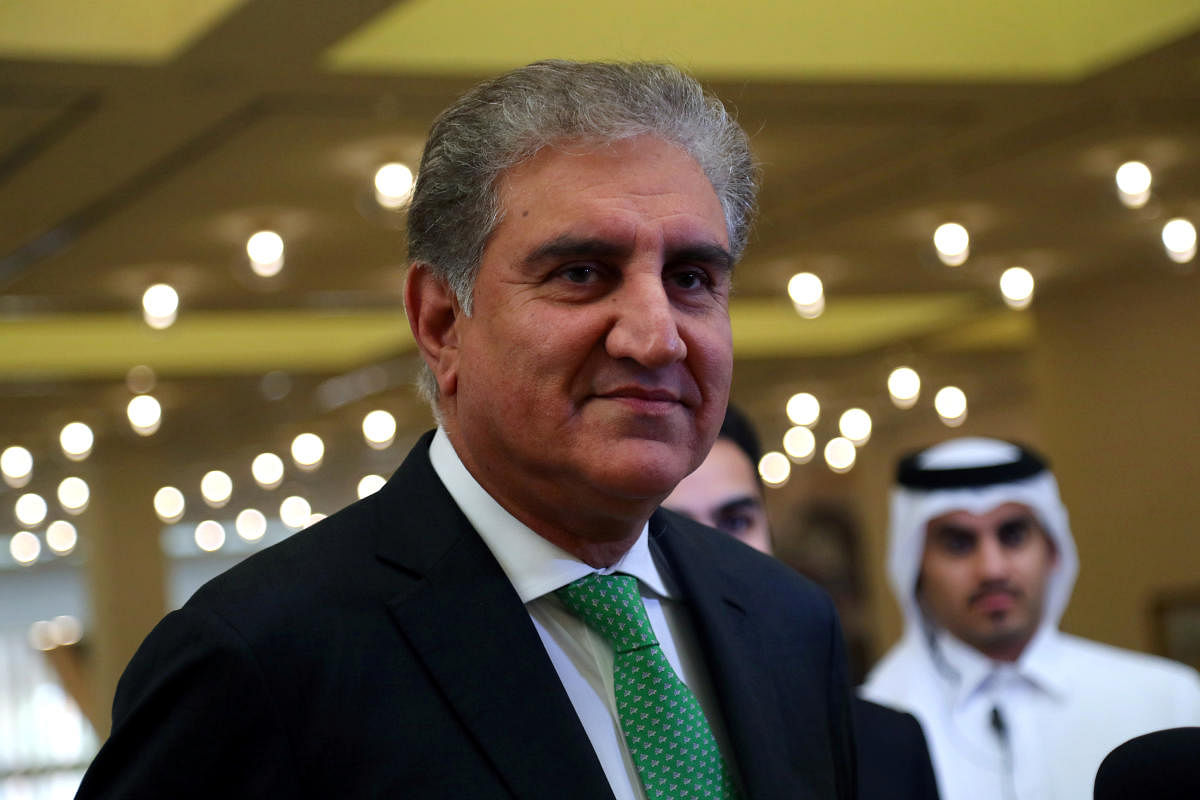 Pakistan's Foreign Minister Shah Mahmood Qureshi. (Reuters photo)