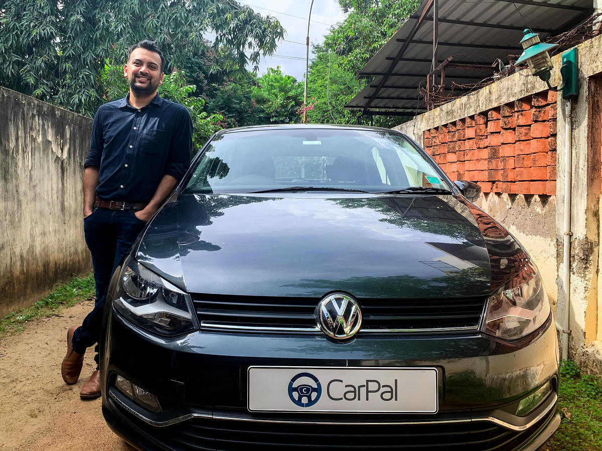 CarPal founder Vignesh Ramakrishnan.