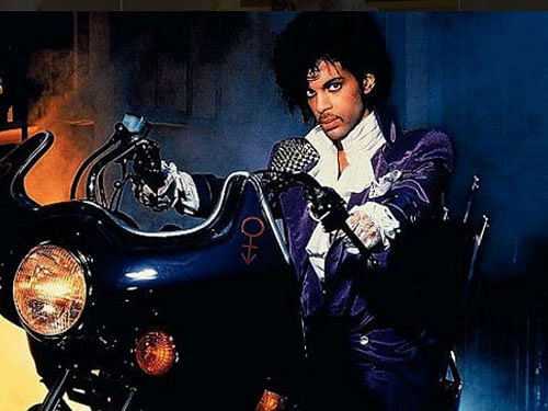 The garments were originally acquired by a make-up artist who worked on 'Purple Rain' and she later gave the items to her sibling. Image: Twitter