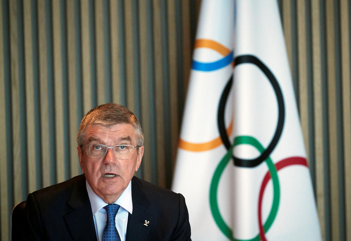 IOC president Thomas Bach. (Reuters photo)