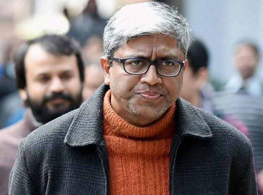 Ashutosh had appealed for Jaitley's statement to be re-recorded in Hindi. Twitter photo.