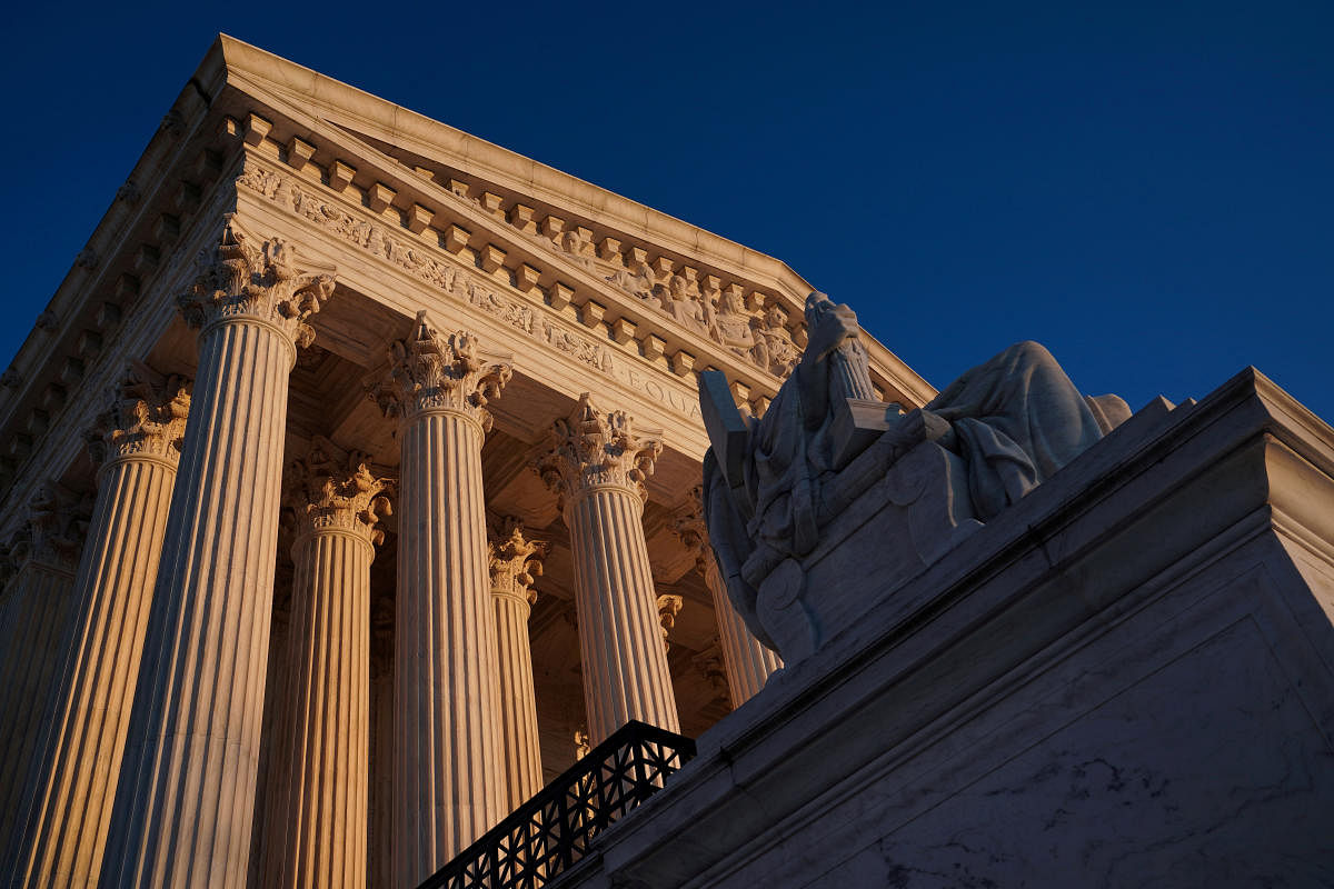 The Supreme Court building exterior seen in Washington, U.S. (Reuters Photo)