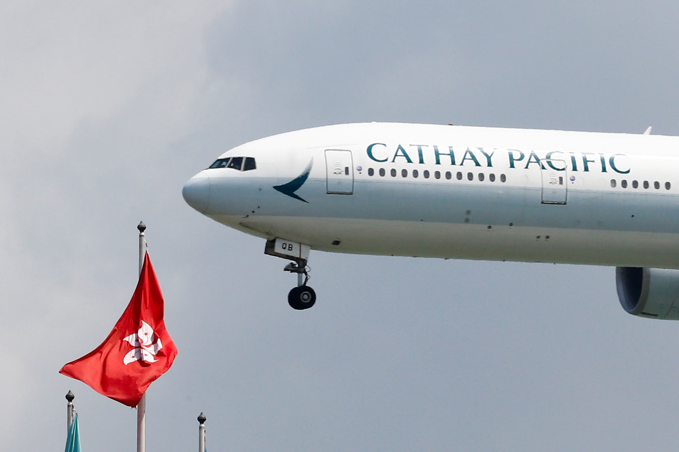 A Cathay Pacific plane. (Reuters Photo)