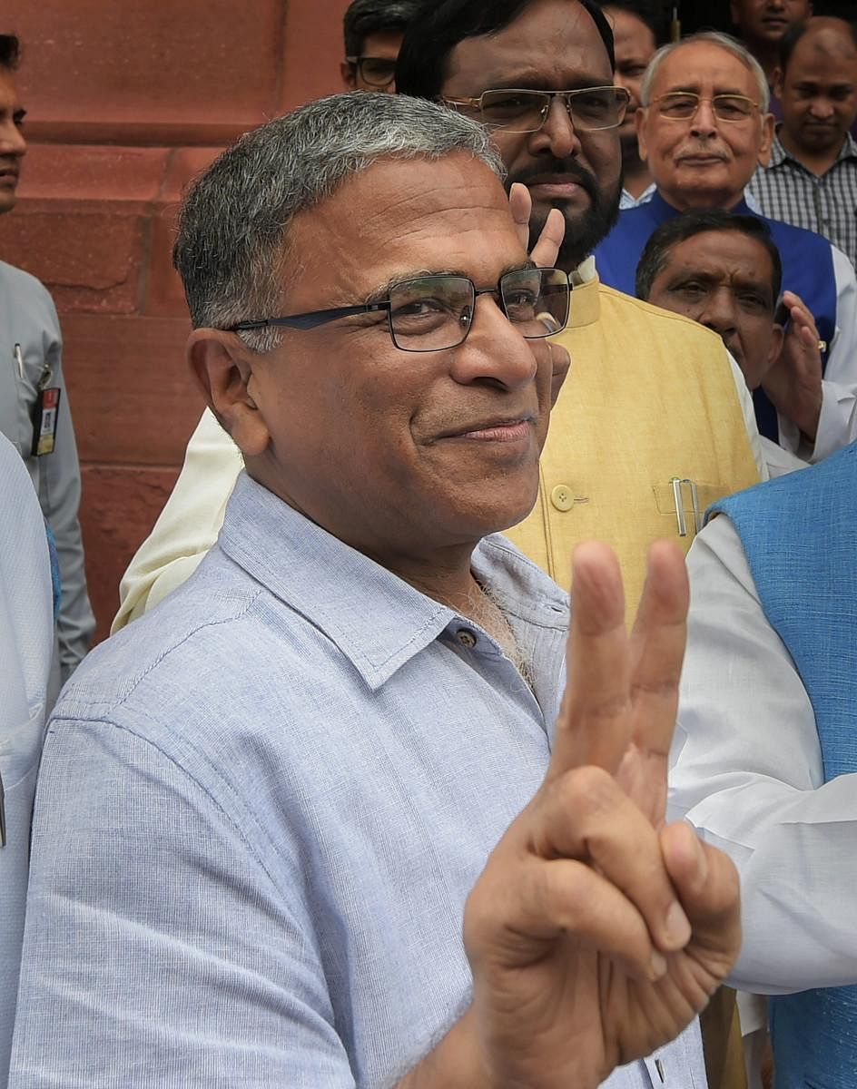 JD(U) MP Harivansh (PTI Photo)