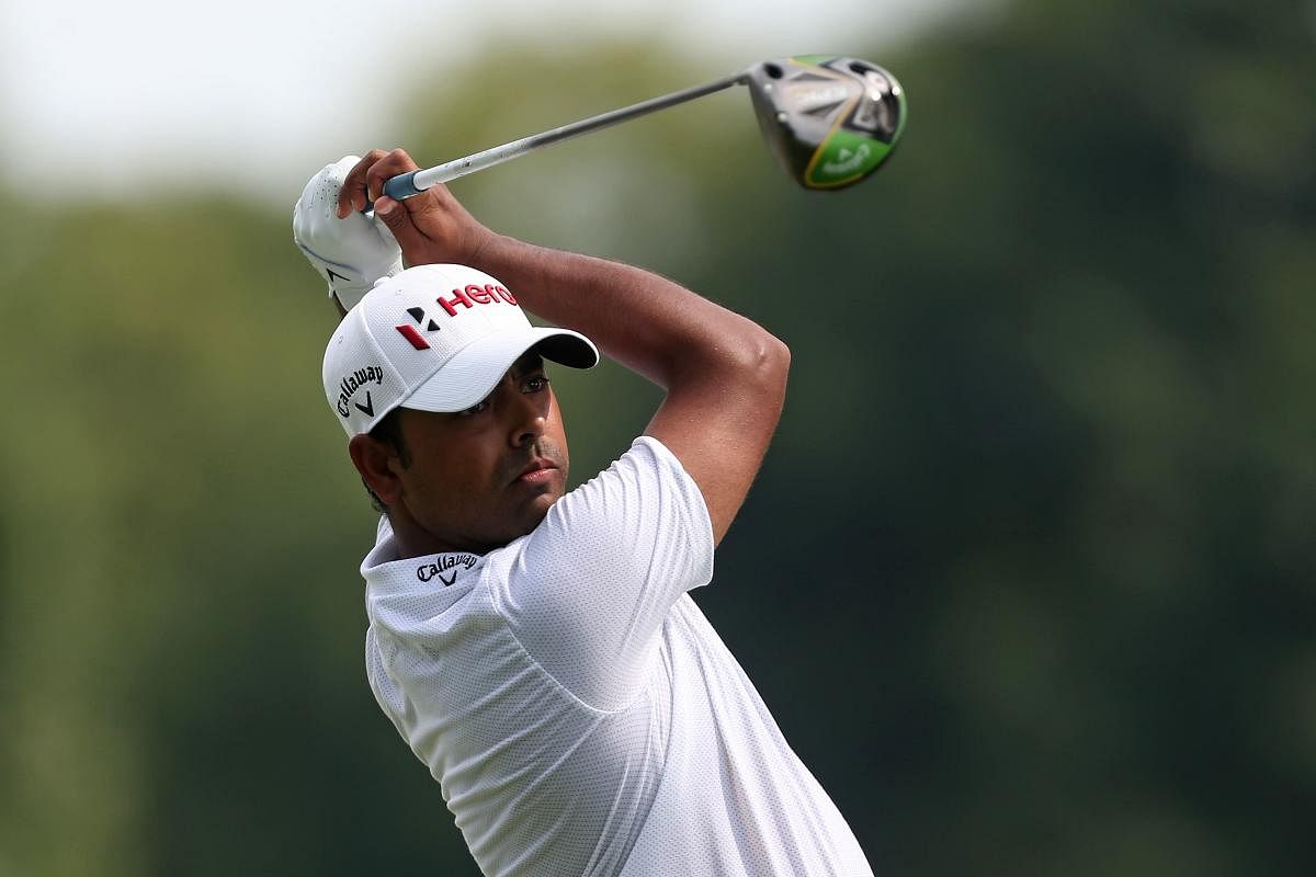 Indian golfer Anirban Lahiri (AFP Photo)
