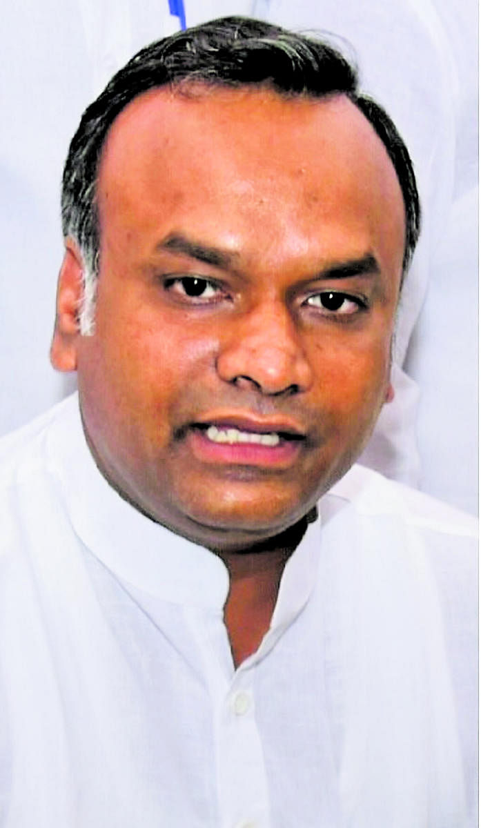 Former Congress minister Priyank Kharge (DH Photo)
