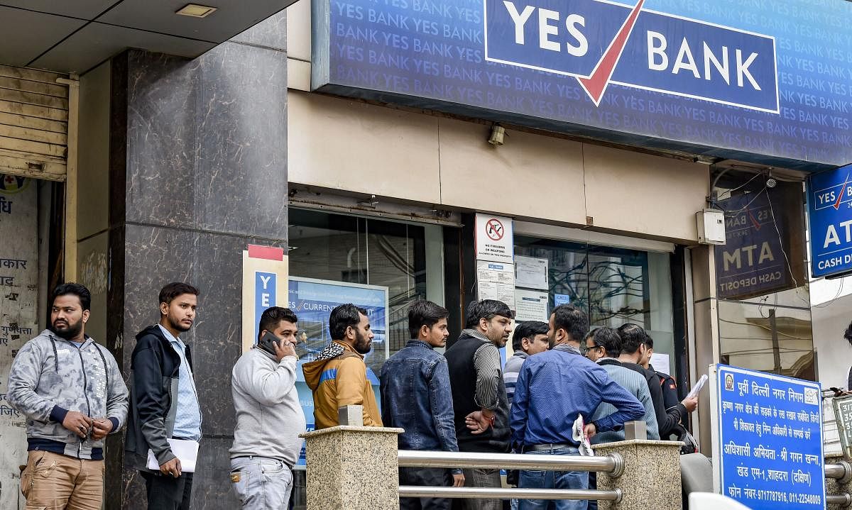 s per RBI's draft reconstruction scheme, State Bank of India will pick up 49 per cent stake in the crisis-ridden Yes Bank under a government-approved bailout plan. PTI