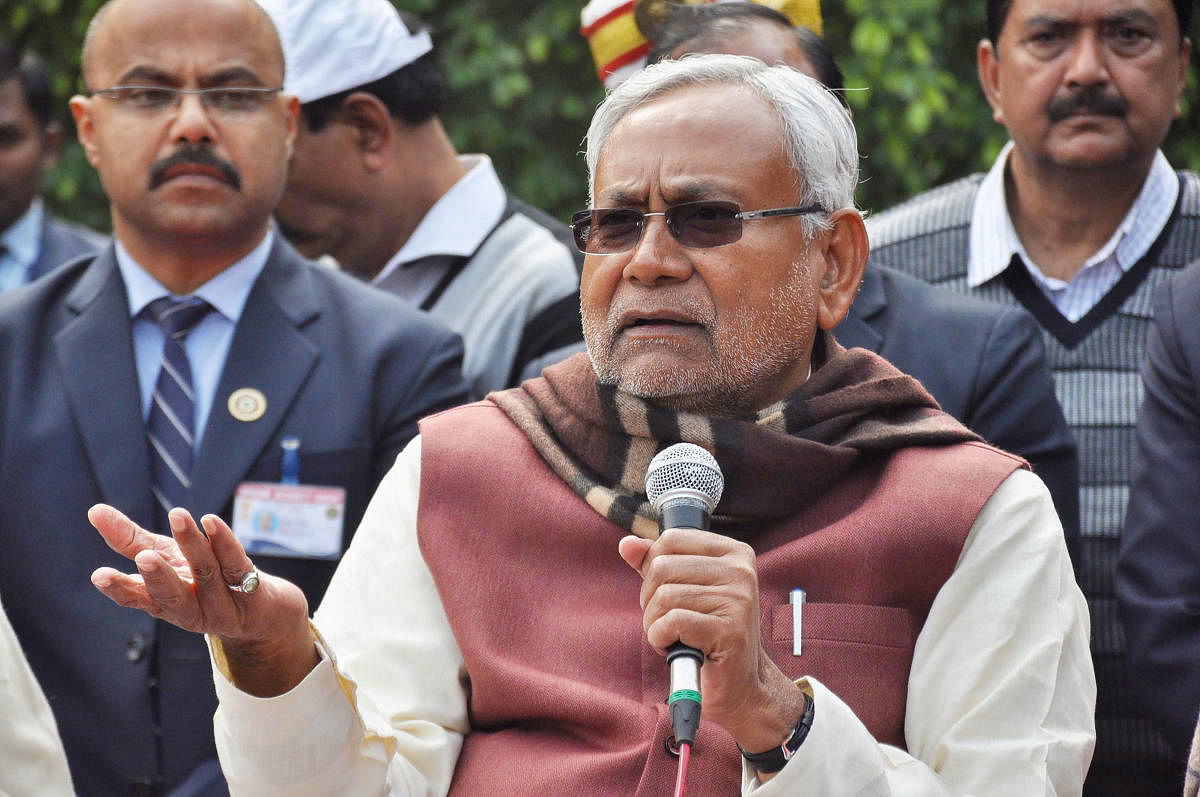 Bihar Chief Minister Nitish Kumar (PTI Photo)