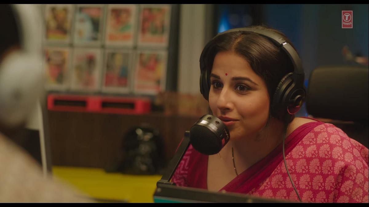 In ‘Tumhari Sulu’, Vidya Balan plays the role of a woman who turns radio jockey from a housewife.