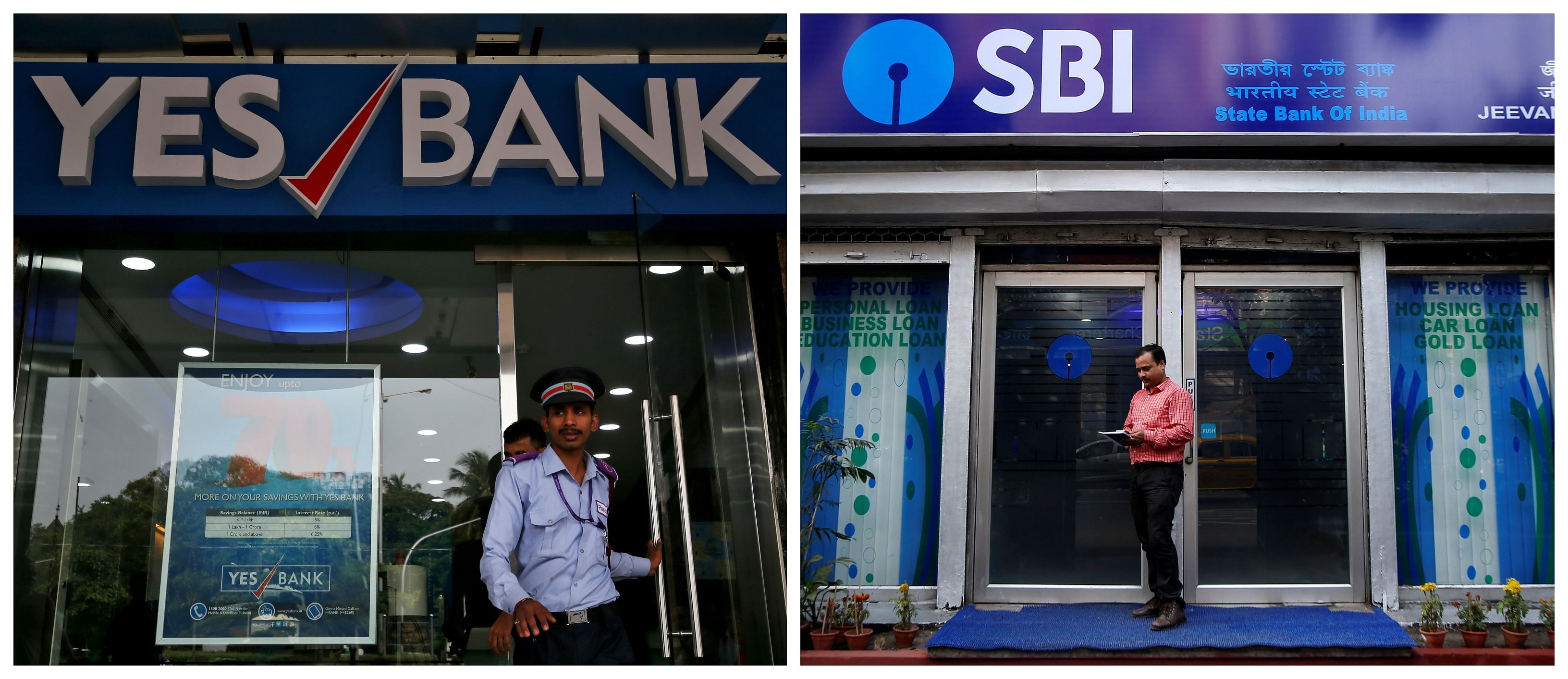 Placing Yes Bank under a 30-day moratorium, the central bank imposed limits on withdrawals to protect depositors and said it would work on a revival plan. (Credit: Agency images)