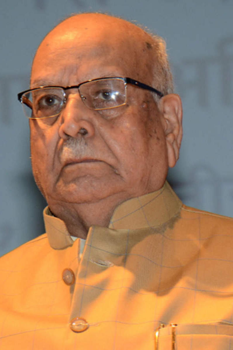  Governor of Madhya Pradesh Lalji Tandon (DH Photo)