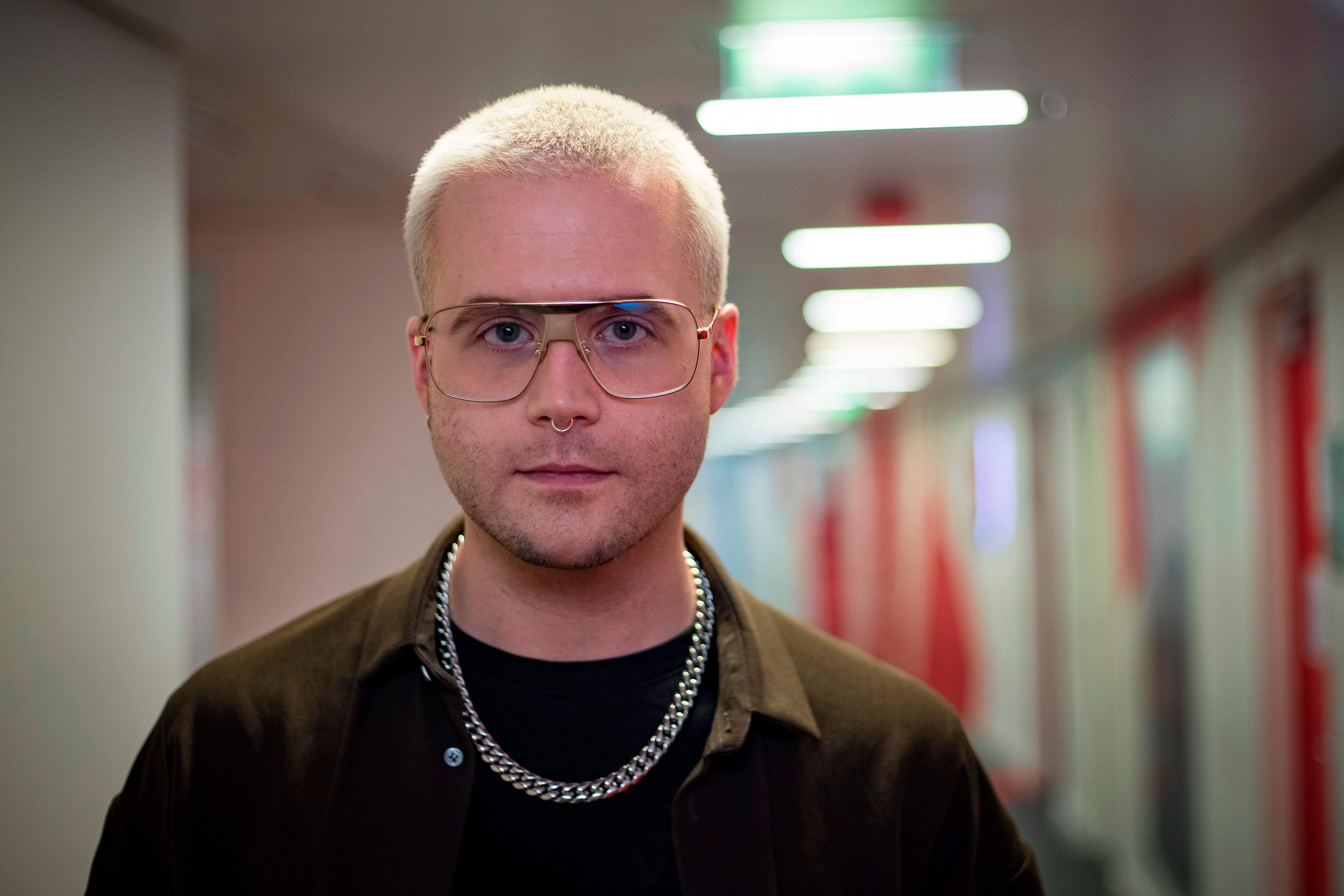 Canadian whistleblower Christopher Wylie. (AFP Photo)