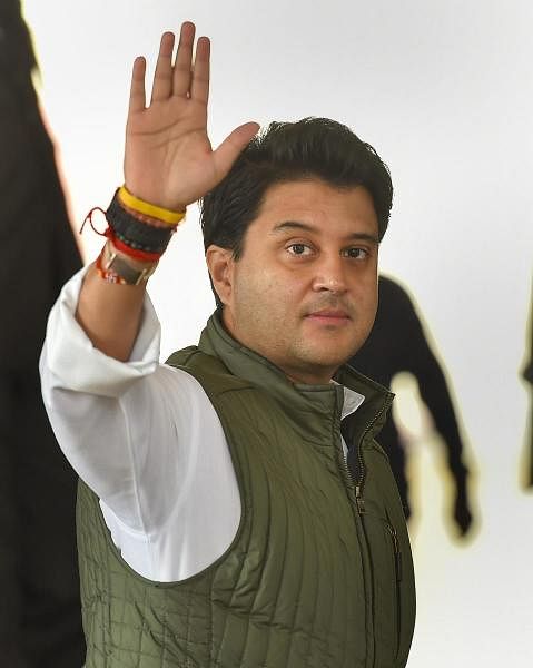 In a massive setback for the Congress, its prominent youth leader Jyotiraditya Scindia quit the party and appeared set to join BJP on Tuesday, March 10, 2020. (PTI Photo)