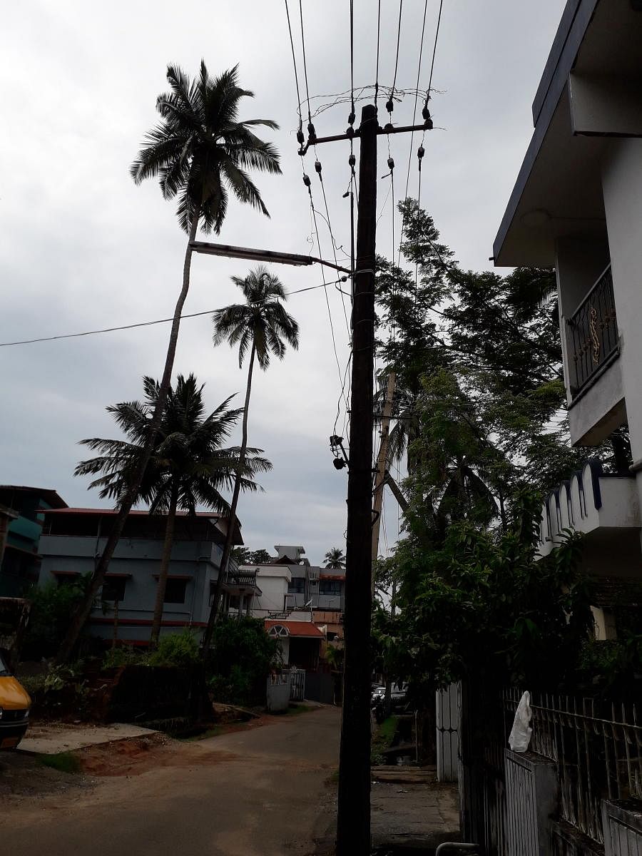 Electricity pole poses wisk of electrocution (Image for representation)