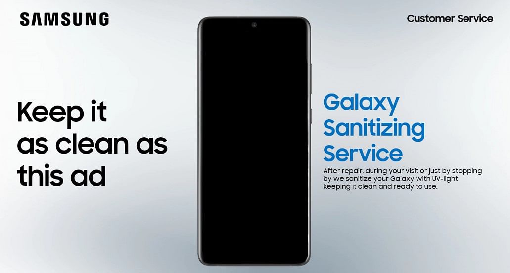 Samsung opens Galaxy Sanitizing Service in select global countries over coronavirus outbreak (Credit: Samsung Malaysia)