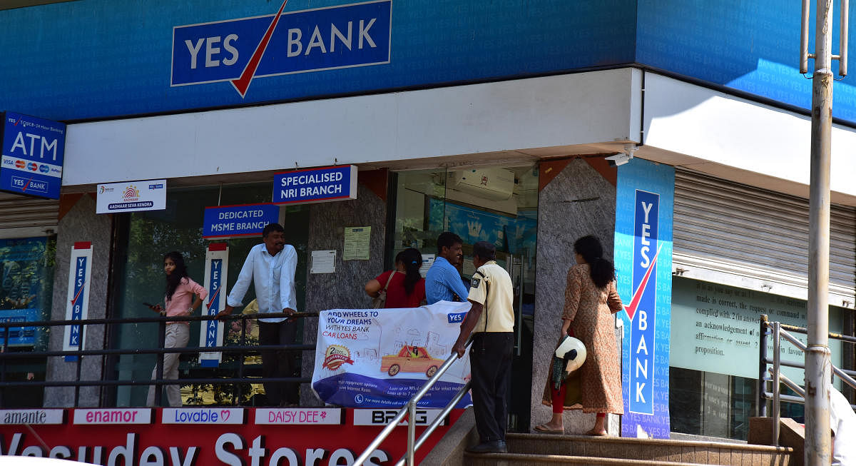YES bank to be removed from Nifty 50 index (DH Photo)