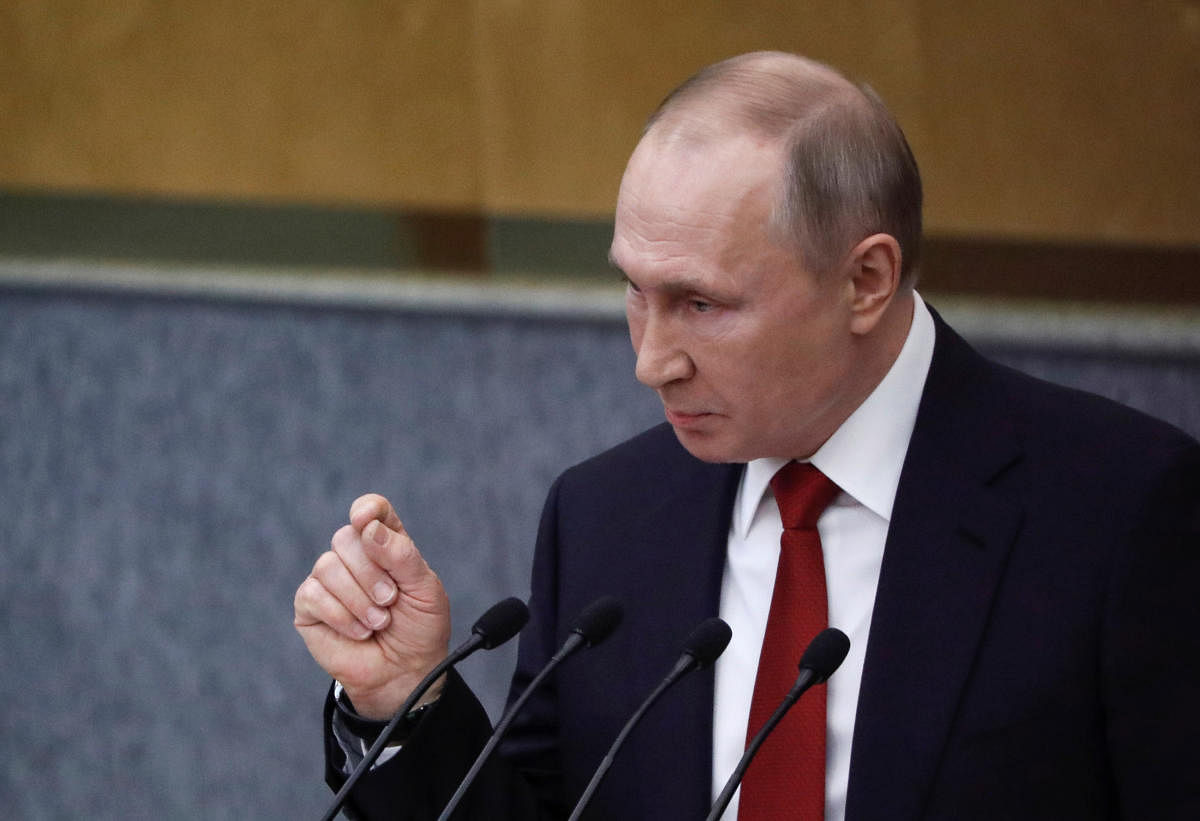 Russia's President Vladimir Putin (Reuters Photo)