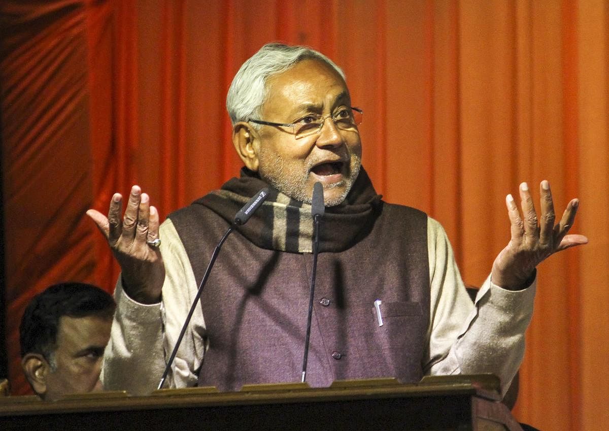 Nitish has been trying to build bridges with the minority community of Bihar. PTI file photo
