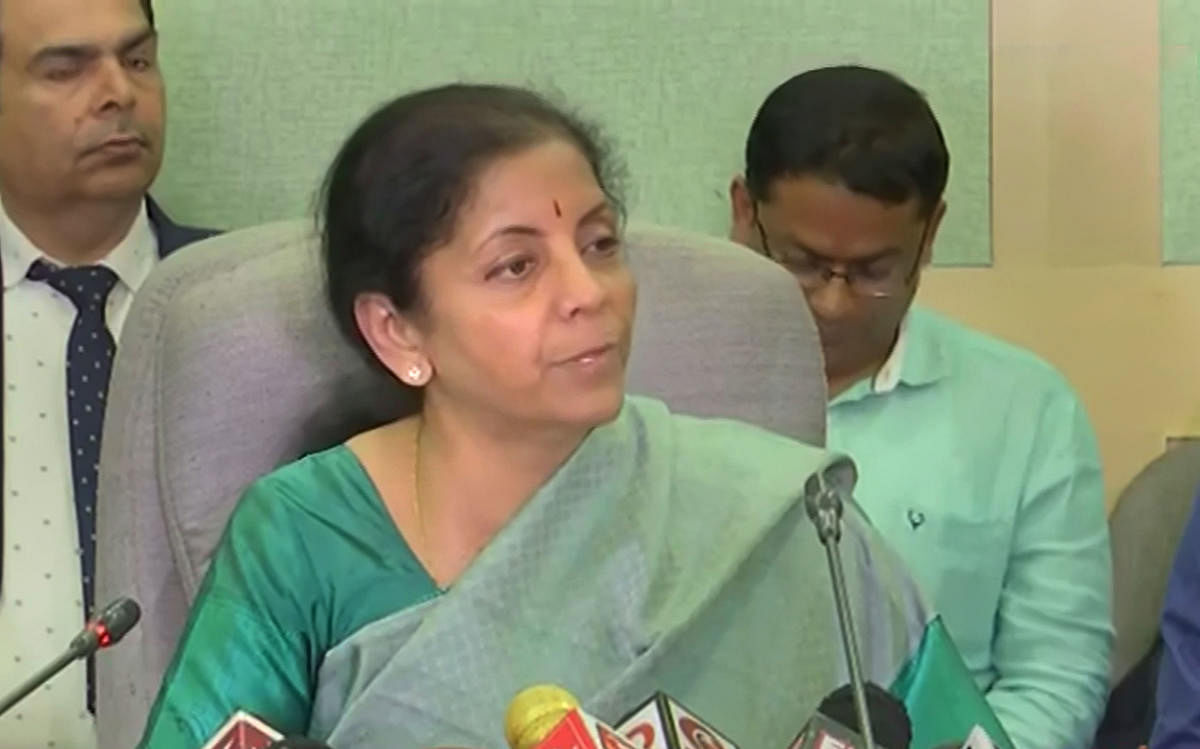 Finance Minister Nirmala Sitharaman (PTI Photo)