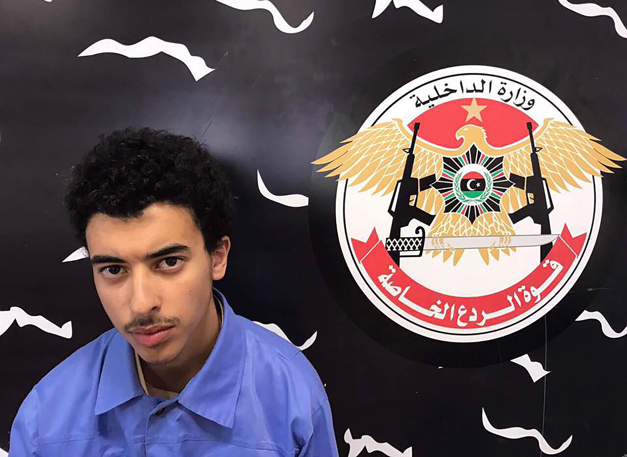 A photo released on the Facebook page of Libya's Ministry of Interior's Special Deterrence Force on May 24, 2017 claims to shows Hashem Abedi, the brother of the man suspected of carrying out the bombing in the British city of Manchester. (Credit: AFP)