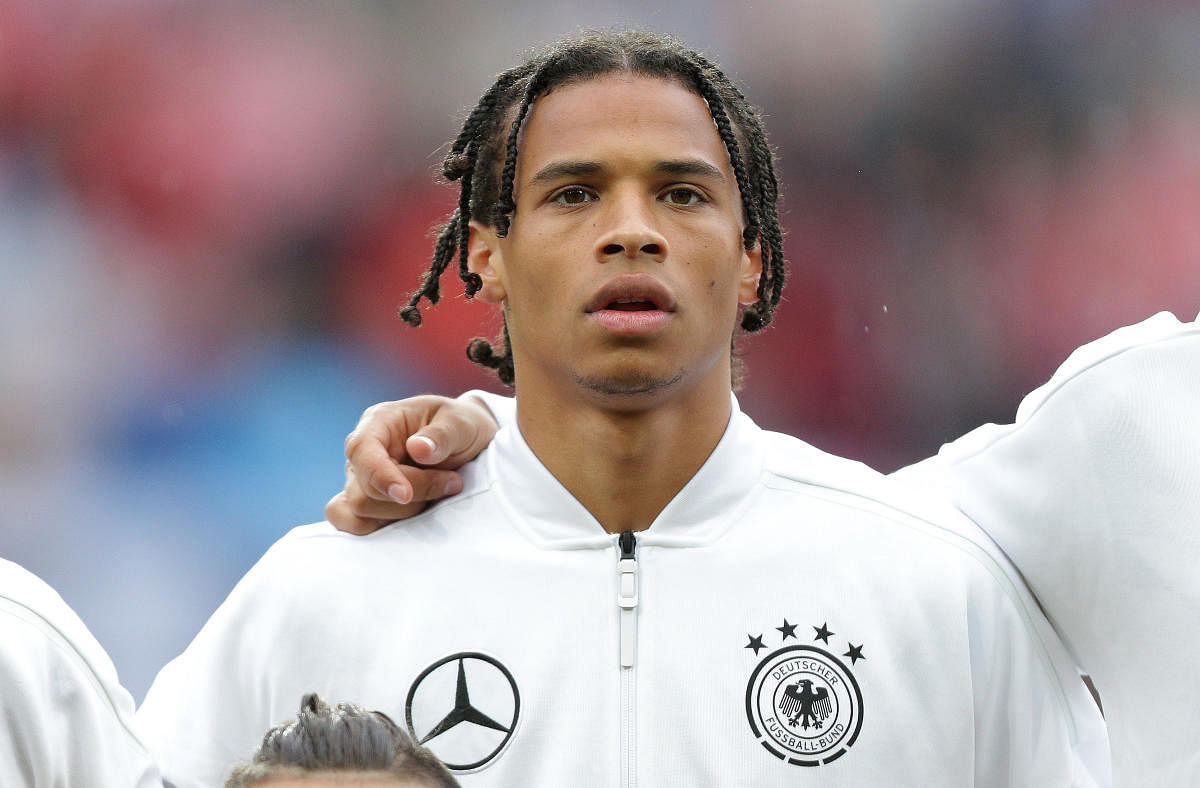 Midfielder Leroy Sane has been left out of the Germany World Cup squad by coach Joachim Loew. Reuters
