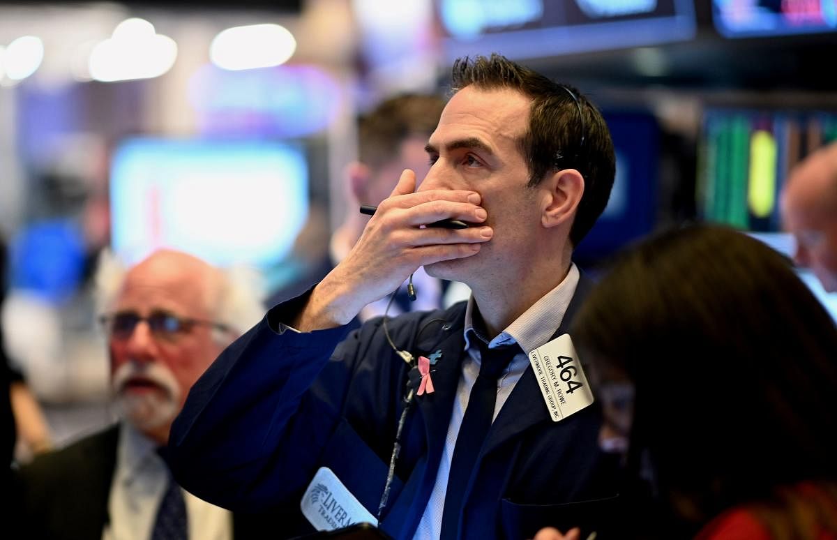 Wall Street stocks added to gains at midday after the White House signaled additional stimulus to boost the economy following the latest emergency steps by the Federal Reserve on March 17, 2020. (AFP Photo)