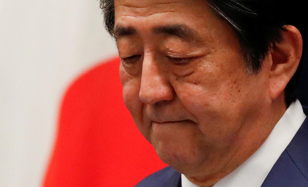 Japan's Prime Minister Shinzo Abe. Credit: Reuters File Photo