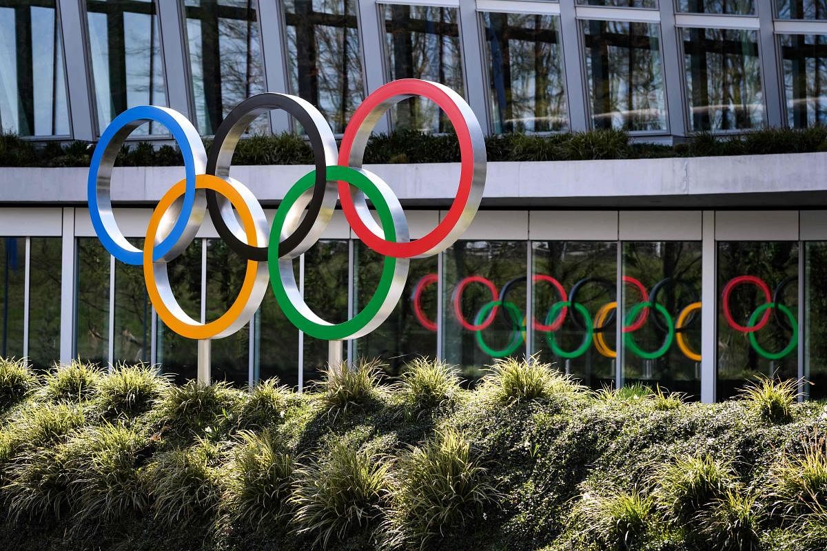 The Olympics are currently scheduled for July, though talks of a delay are increasing. AFP