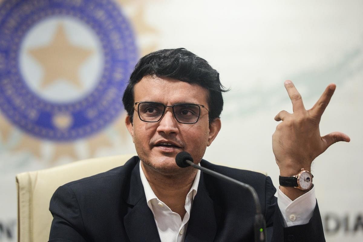 "I am not sure whether you can get insurance money. Because this is a government lockdown. I am not sure whether a government lockdown is covered by insurance or not," BCCI president Sourav Ganguly. Credit: AFP Photo