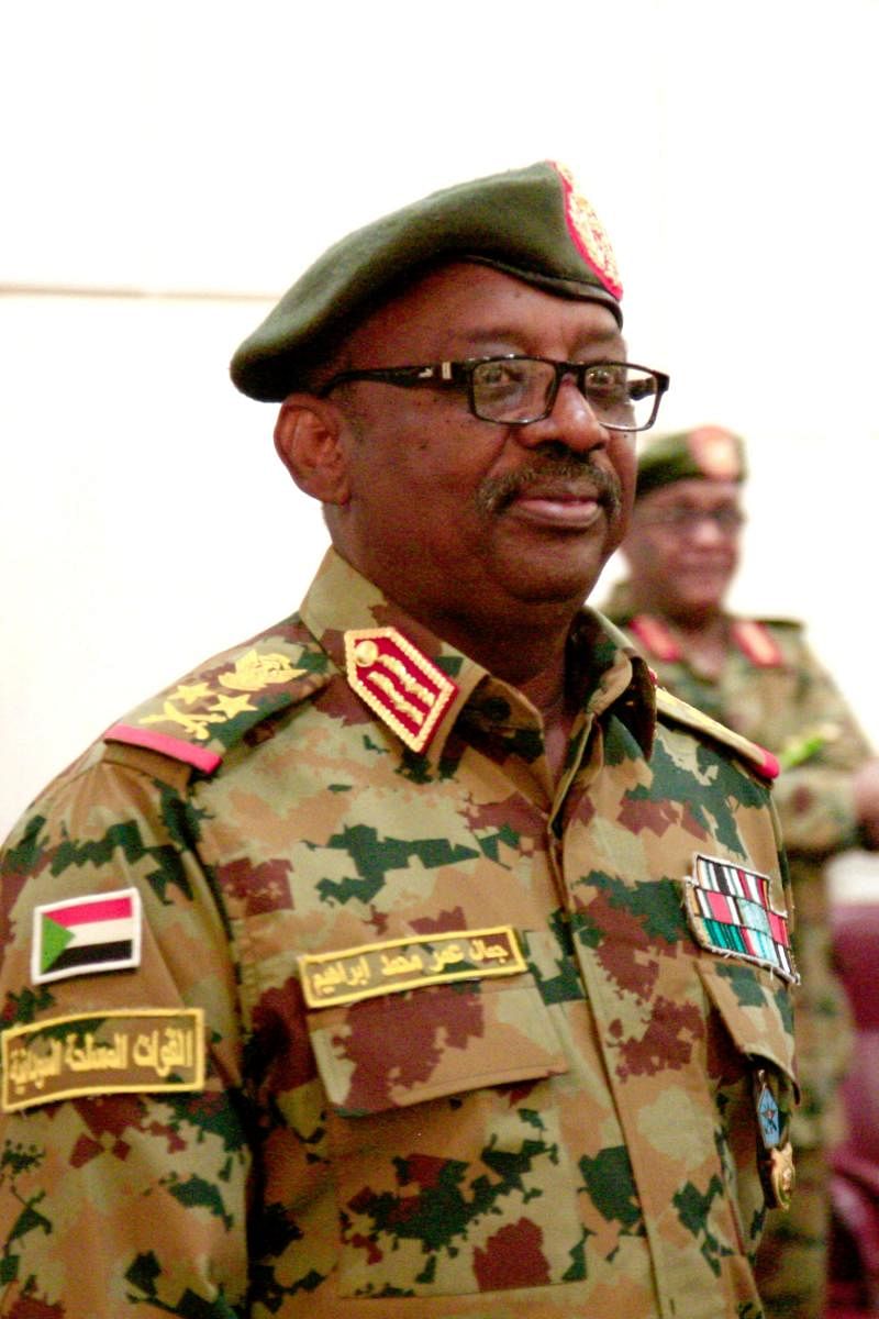In this file photo taken on September 08, 2019 Sudanese Army Lieutenant General Jamal al-Din Omar, newly named as defence minister, is pictured following a swearing in ceremony held in the capital Khartoum. Credit: AFP Photo