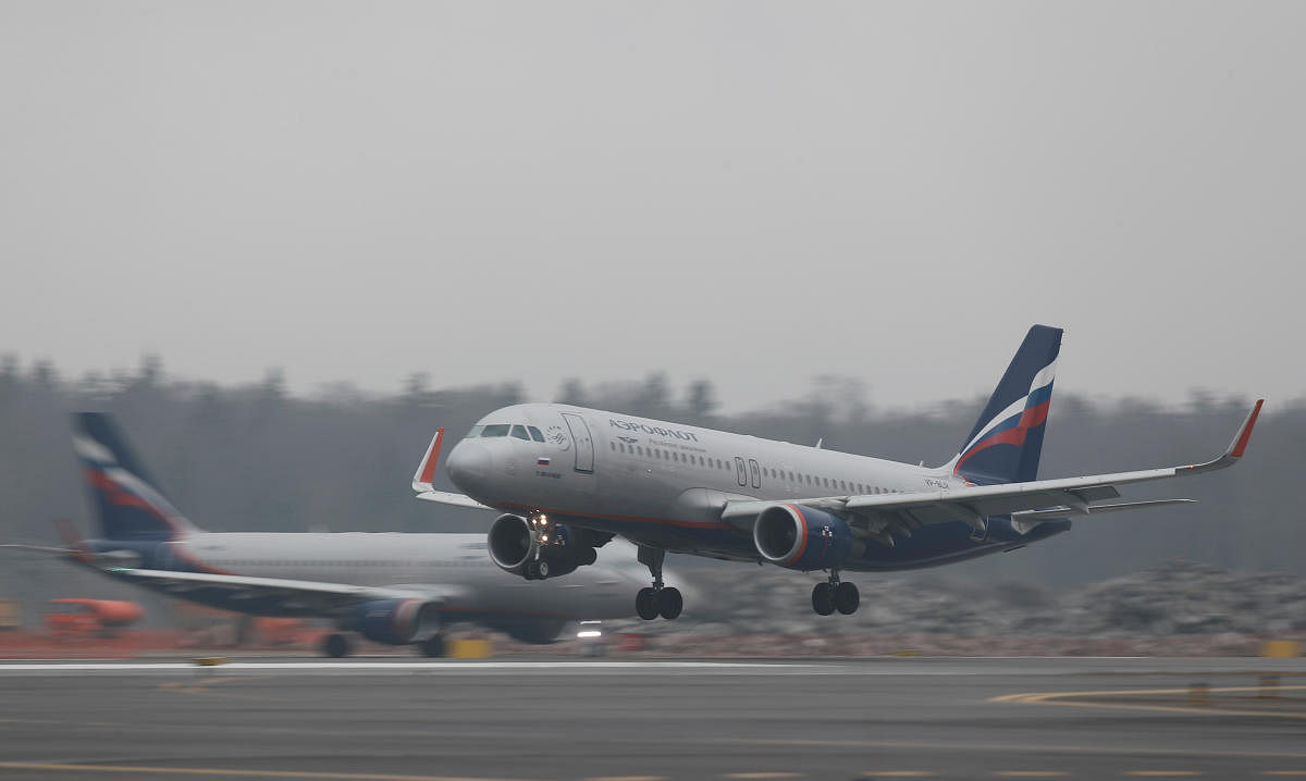 The decree said that flights authorised by the Russian government would be exempt from the rule. Reuters/representative