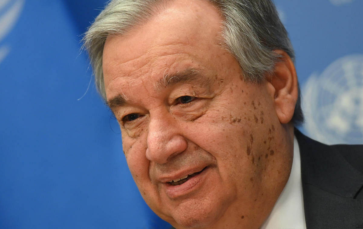 United Nations Secretary General Antonio Guterres  (AFP File Photo)