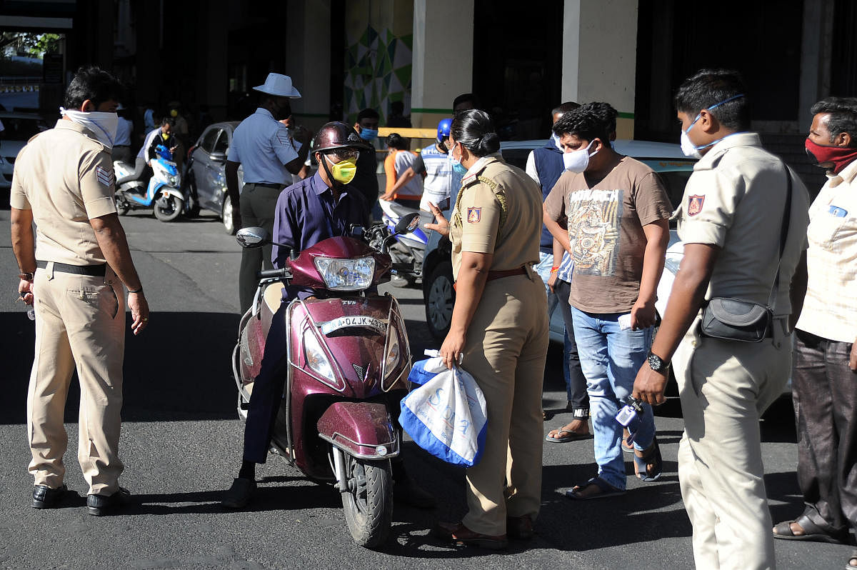 Bengaluru Police. (DH Photo)