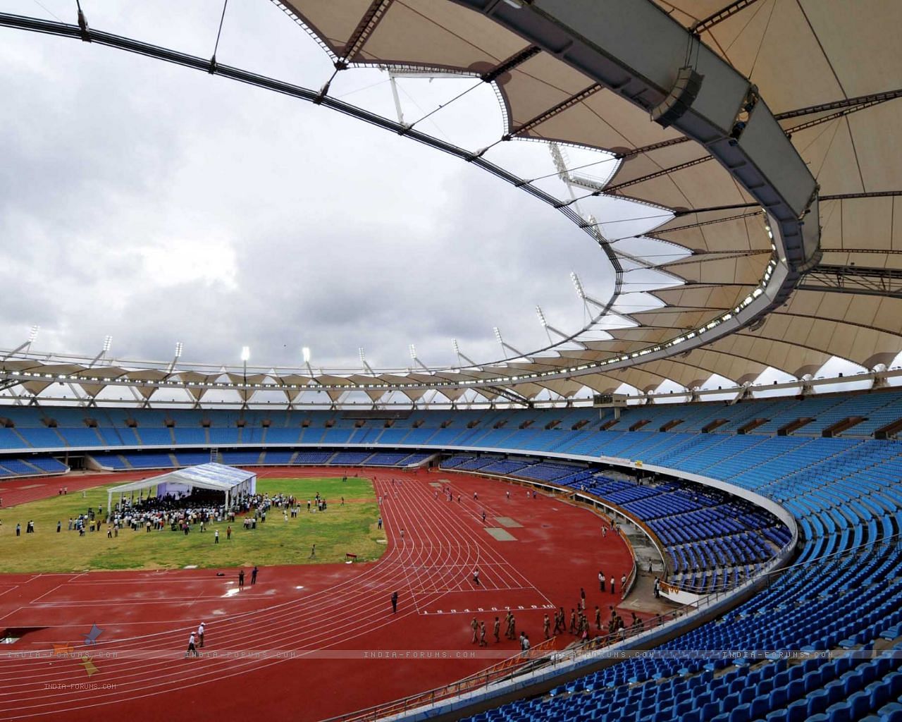 Jawaharlal Nehru Stadium. (DH Photo)