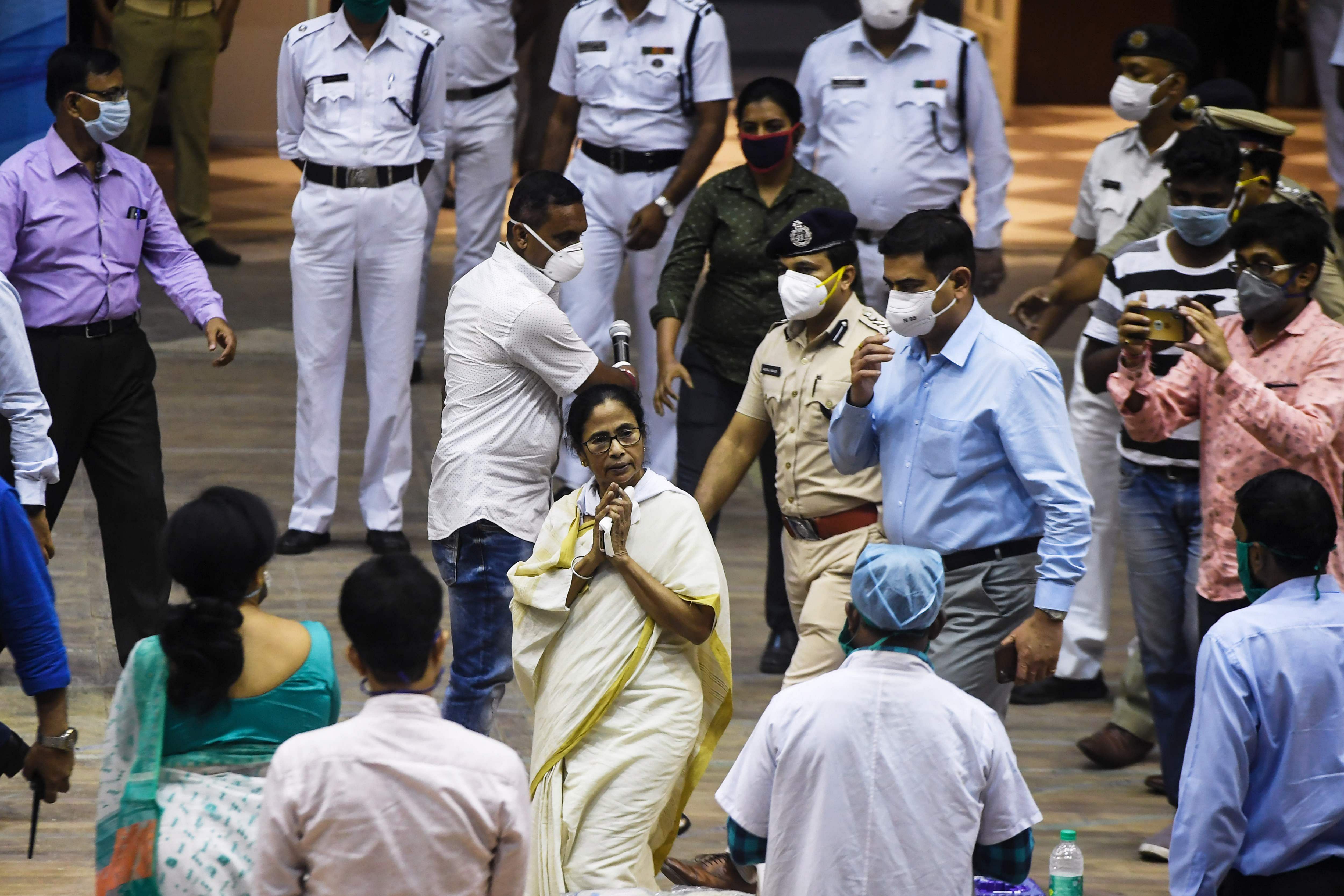 Chief minister of West Bengal Mamata Banerjee, (AFP Photo)