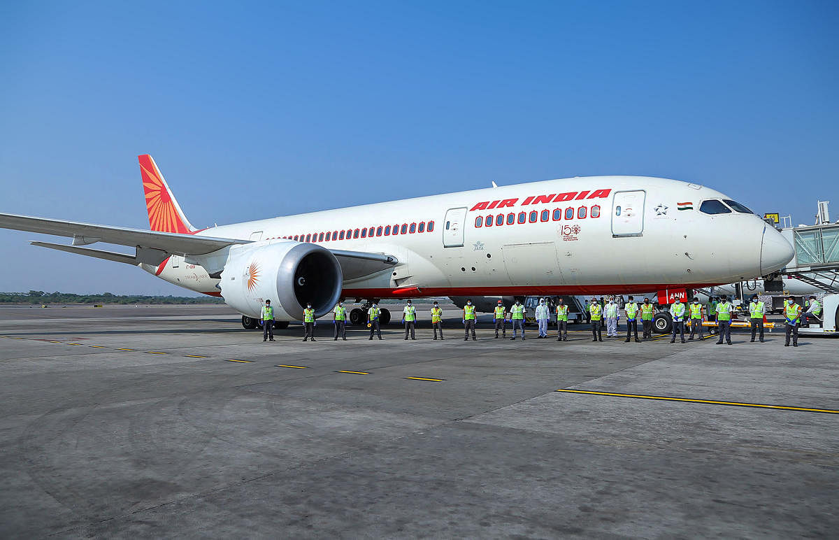 Air India stranded (PTI Photo)