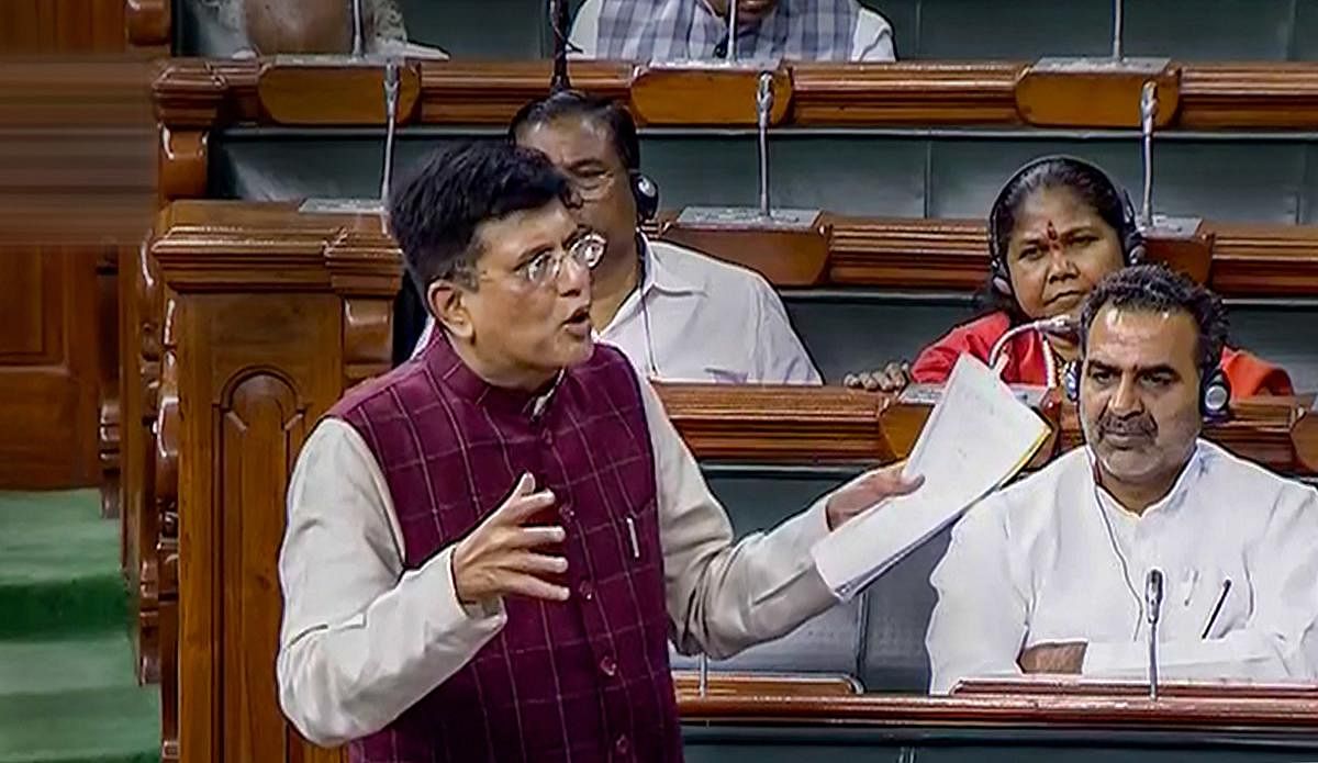 Commerce and Industry Minister Piyush Goyal (PTI Photo)