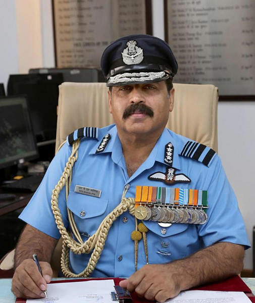 Indian Air Force chief R K S Bhadauria. (PTI photo)