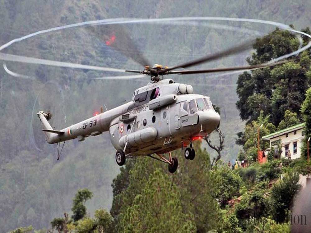 Troops and artillery guns were shifted from Hailong to Walong in Arunachal Pradesh using heavy-lift helicopters as a part of Exercise Gagan Shakti 2018. (PTI file photo)