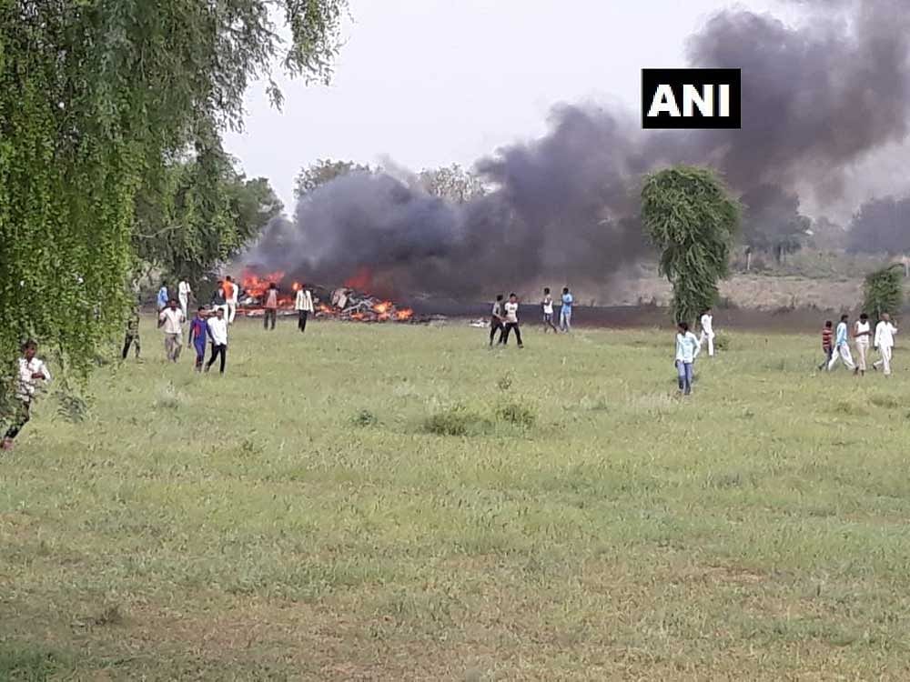 Deputy Commissioner, Jodhpur, Amandeep Singh said no loss of life has been reported in the crash.