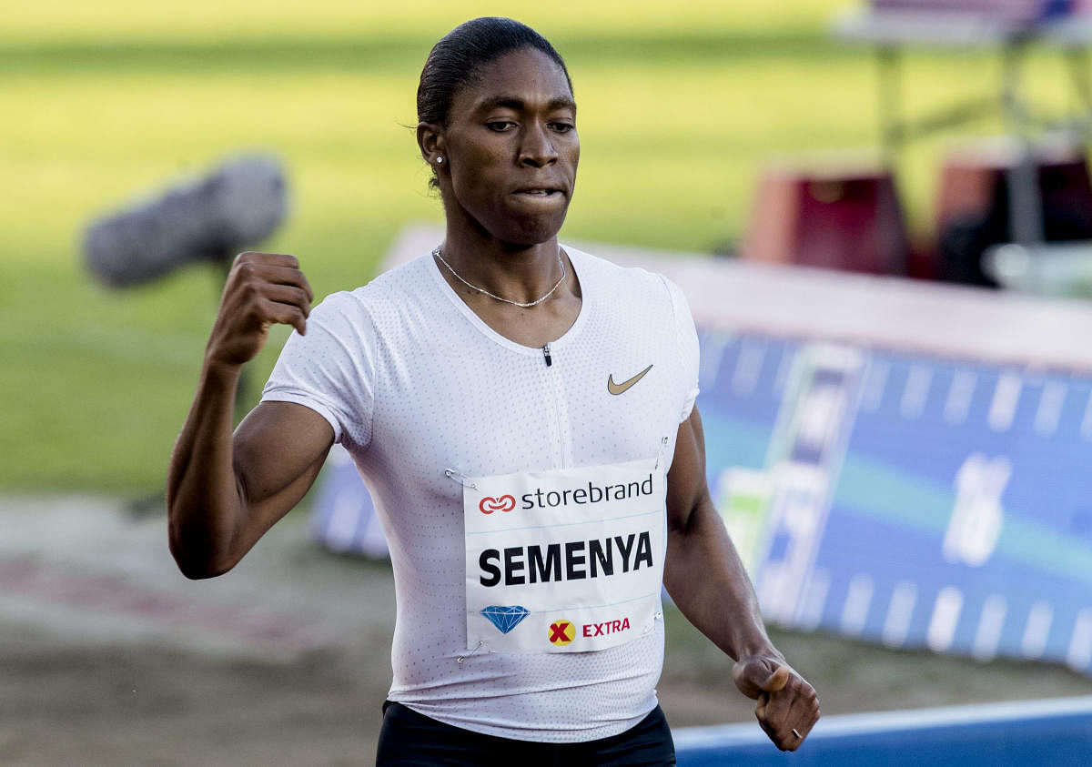 EYEING THE SPOILS: The spotlight will be on Caster Semenya who will be making her Paris Diamond League debut on Saturday. AFP