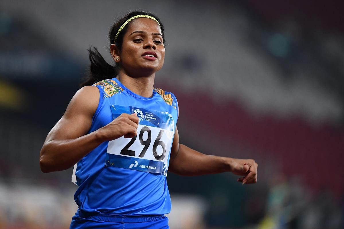 Dutee Chand. AFP file photo