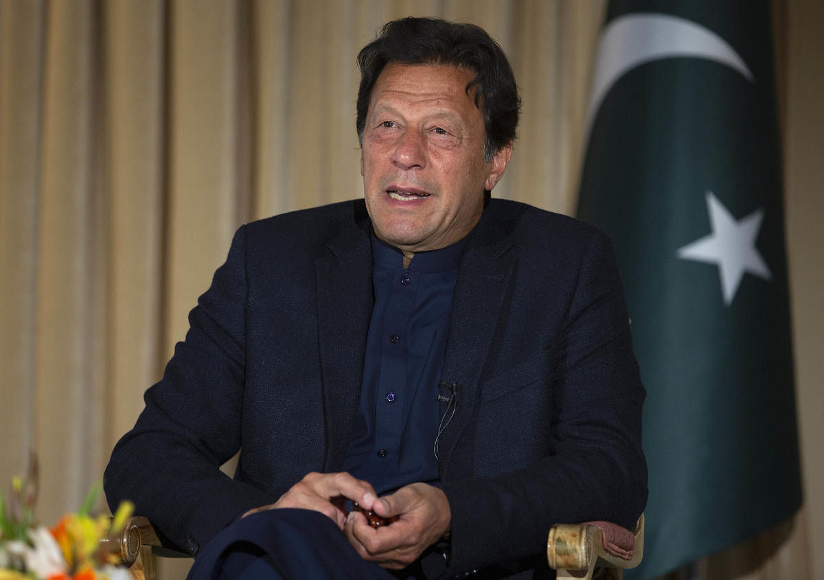 Pakistan's Prime Minister Imran Khan (AP/PTI Photo)